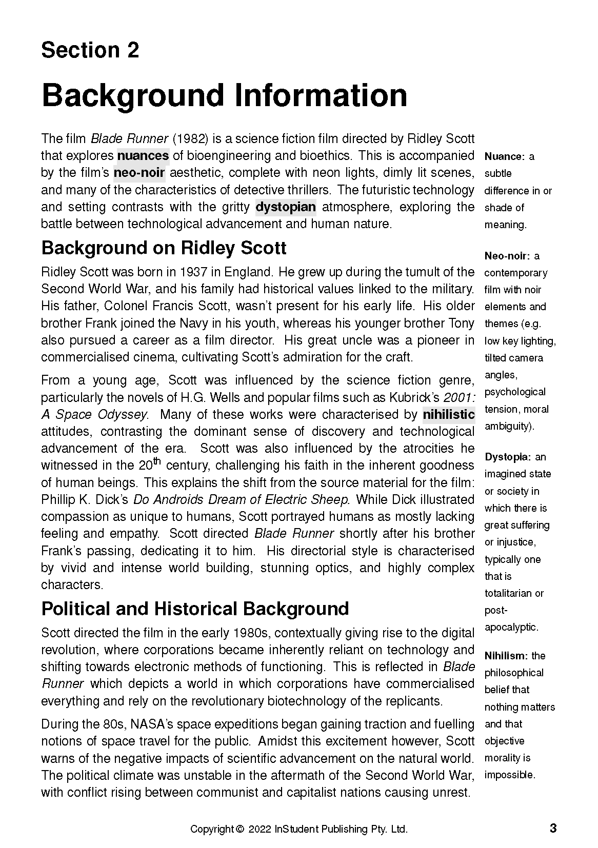 Text Guide: Blade Runner by Ridley Scott - Image 7