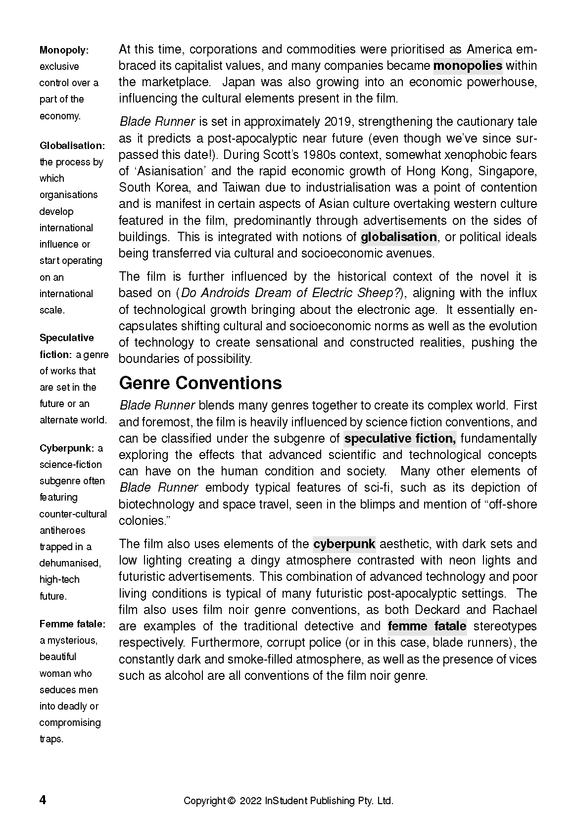 Text Guide: Blade Runner by Ridley Scott - Image 8