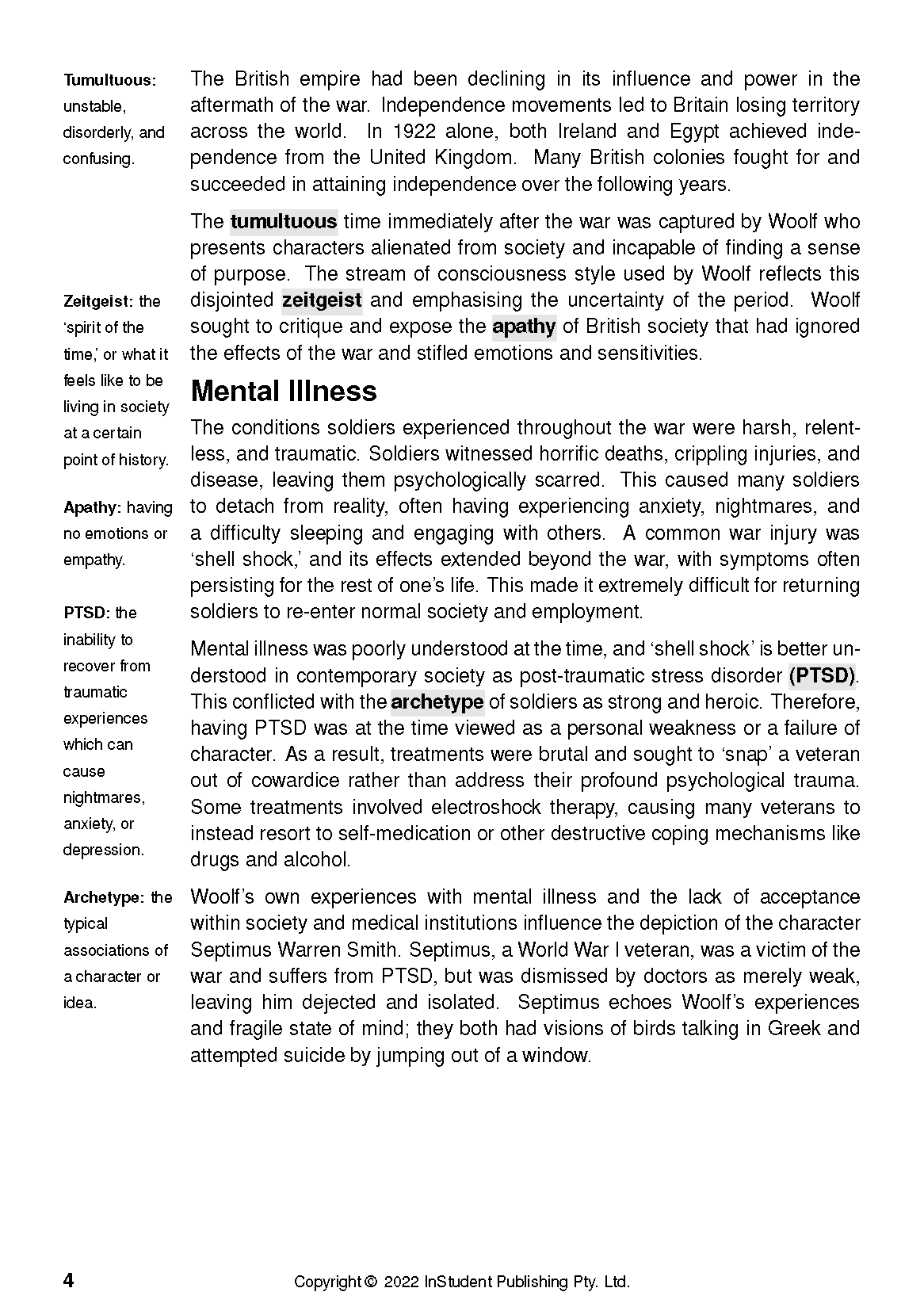 Text Guide: Mrs Dalloway by Virginia Woolf - Image 8