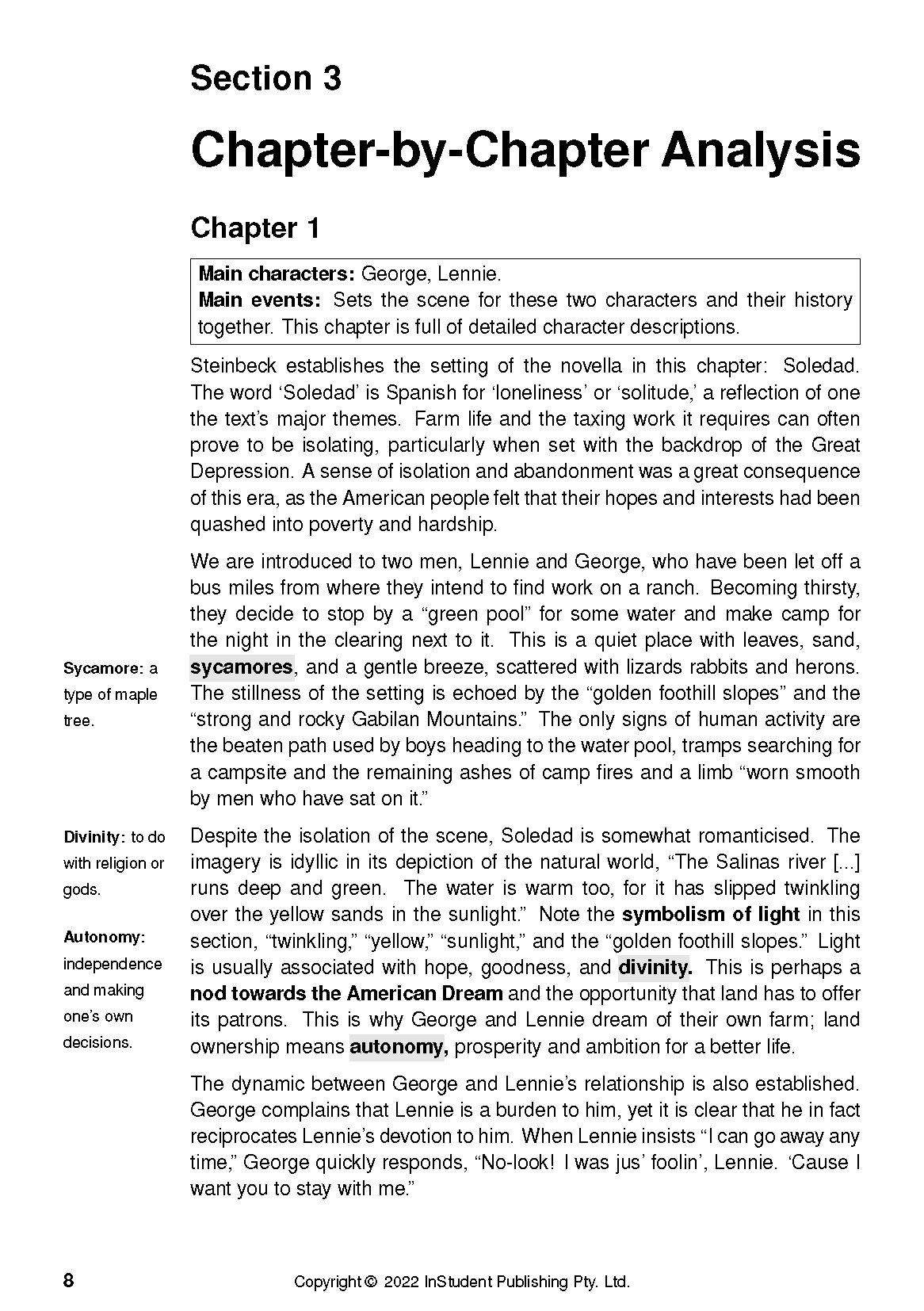 Text Guide: Of Mice and Men by John Steinbeck - Image 10