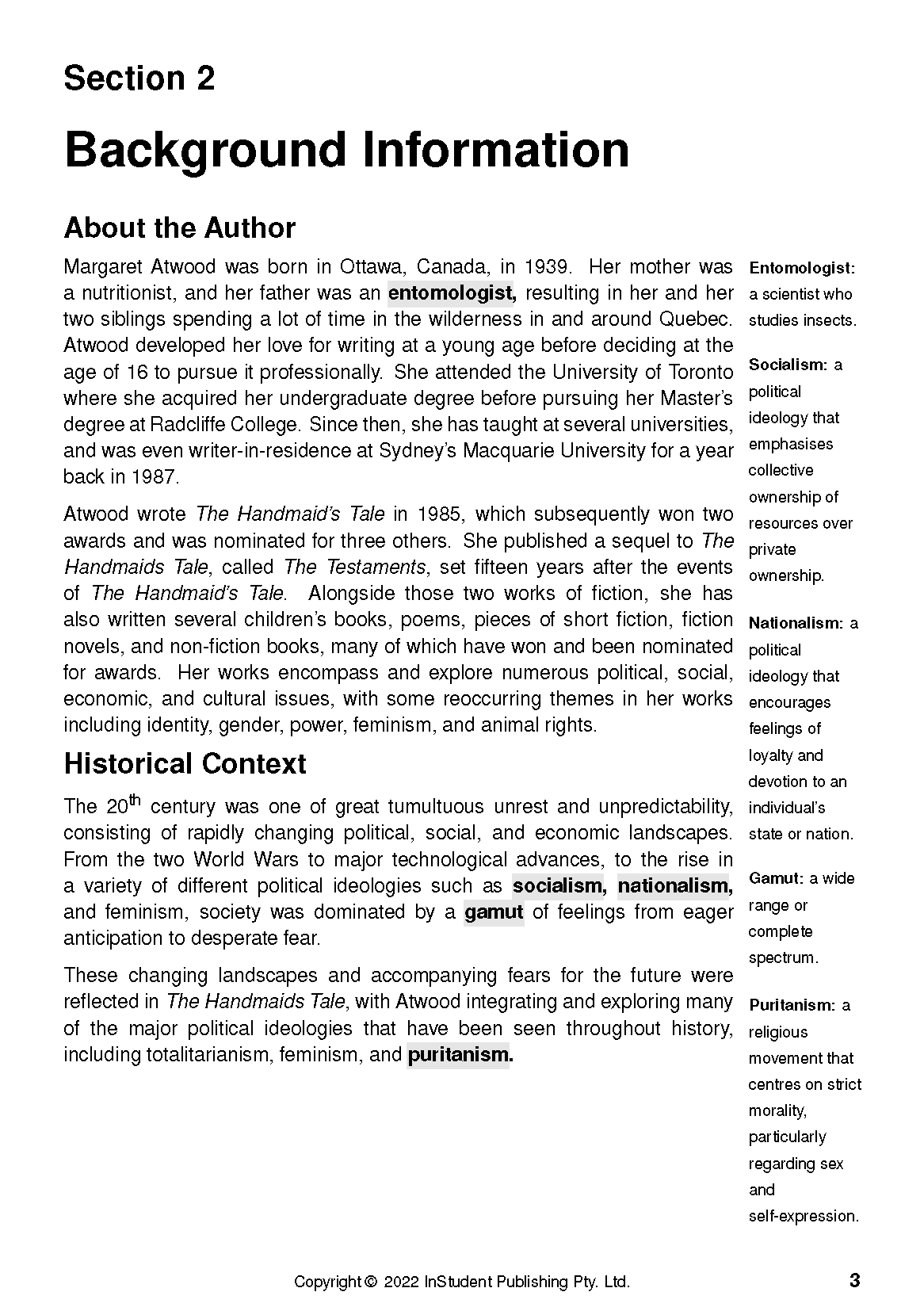 Text Guide: The Handmaid's Tale by Margaret Atwood - Image 8