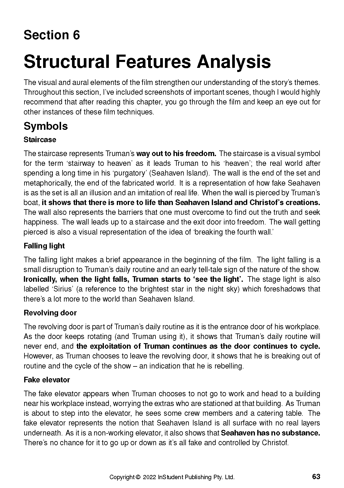 Text Guide: The Truman Show by Peter Weir - Image 10