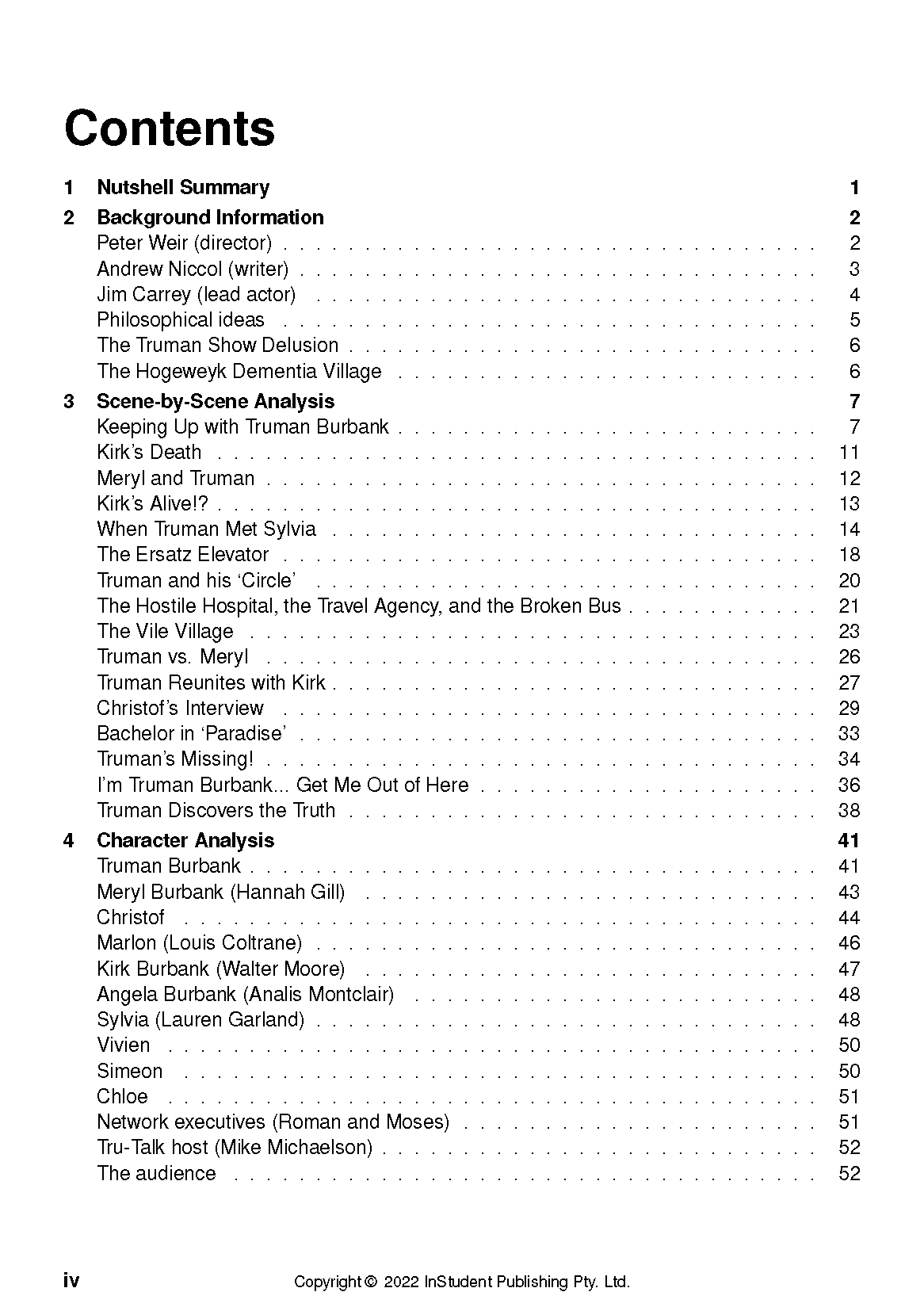 Text Guide: The Truman Show by Peter Weir - Image 3