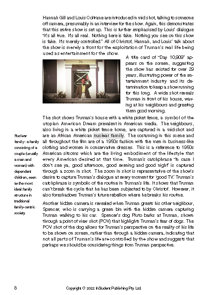 Text Guide: The Truman Show by Peter Weir - Image 9