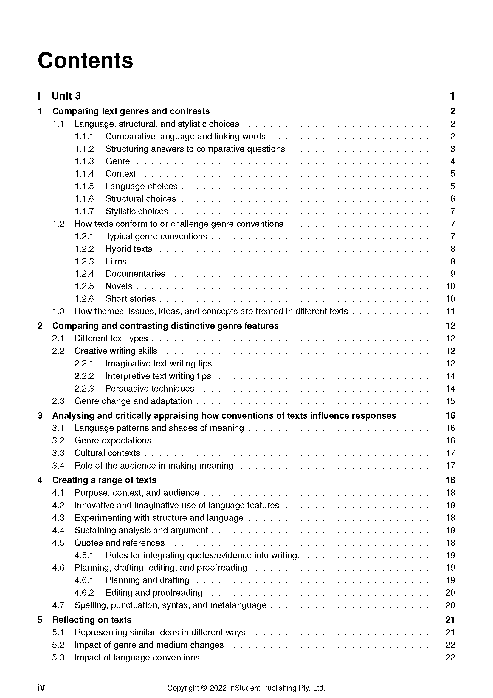 ATAR Notes WACE Year 12 English 3&4 Complete Course Notes (2024-2026) - Image 3