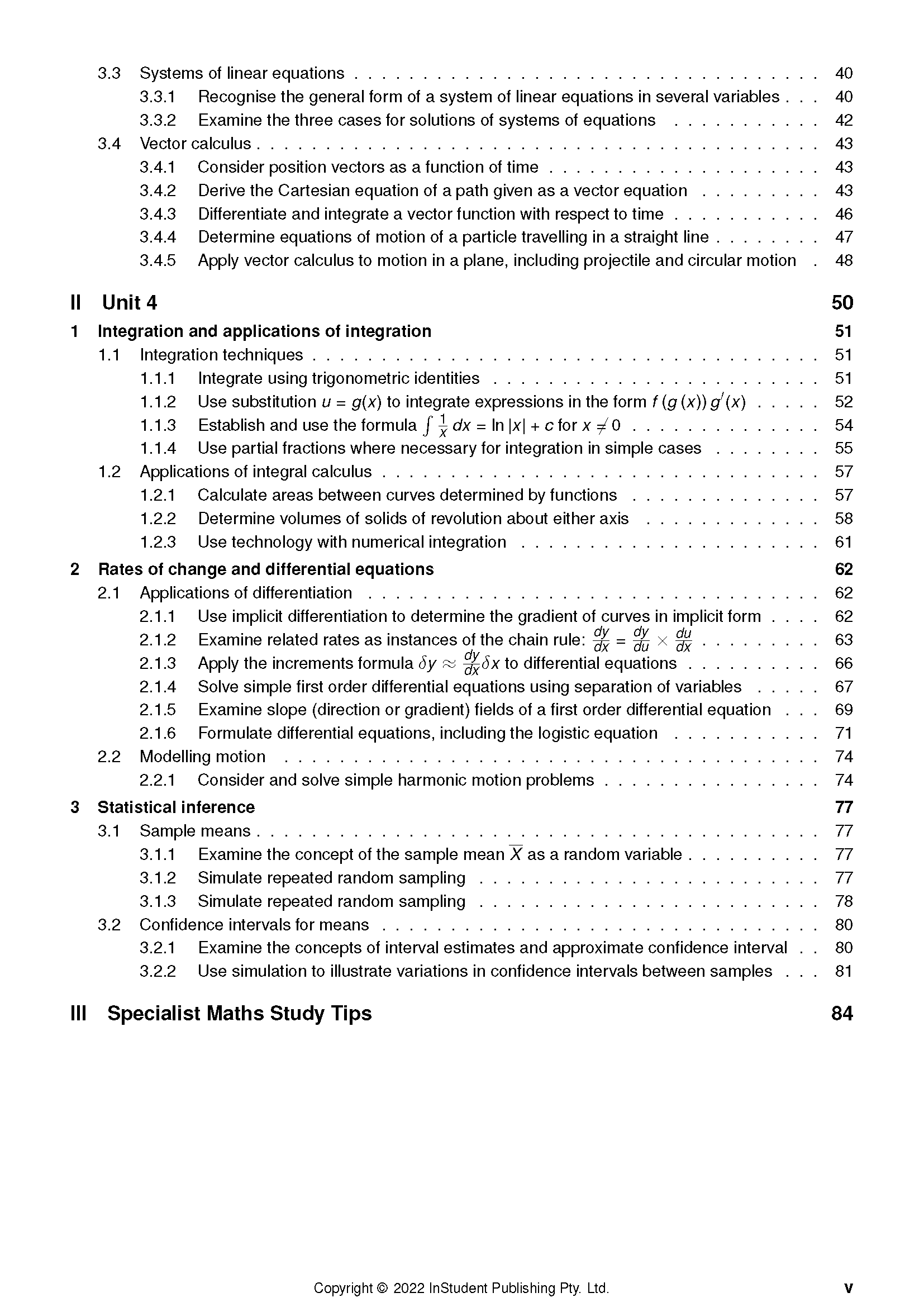 ATAR Notes WACE Year 12 Specialist Maths 3&4 Notes (2024-2026) - Image 4