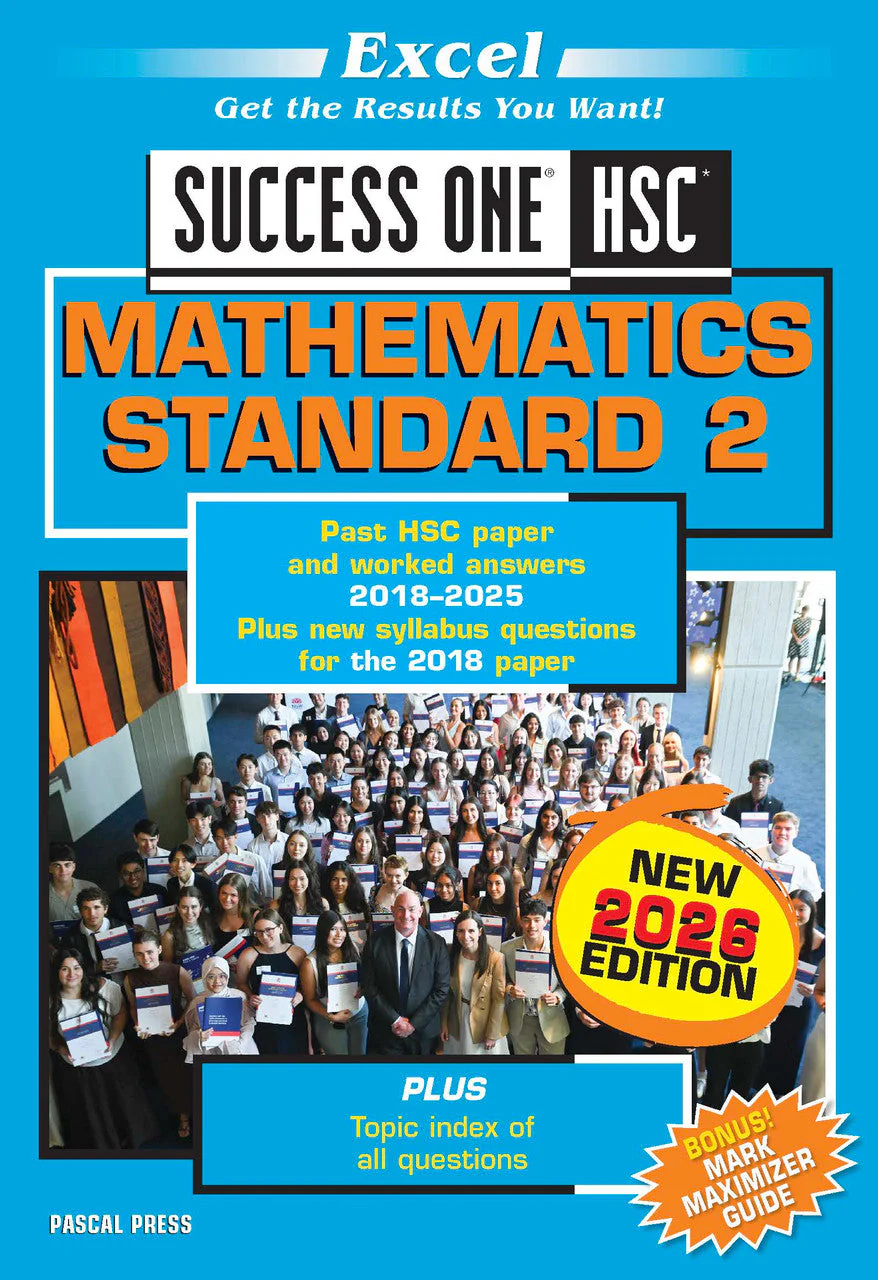 Excel Success One HSC Year 12 Mathematics Standard 2 (2026 Edition)